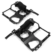 Left & Right Headlight Mounting Brackets For Chevy Silverado GMC Sierra 99-07