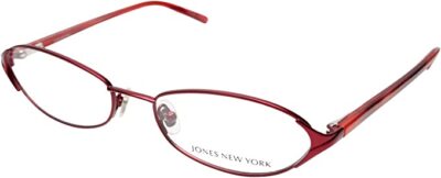 New Jones New York Eyeglasses With Soft Case - J467 Red (53-17-135)