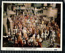 Mini tarjeta de vestíbulo Vagabond King 8x10 Kathryn Grayson Rita Moreno romance musical