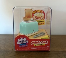 Mini Brands Magic Cook TOASTER - Really Works - NIB