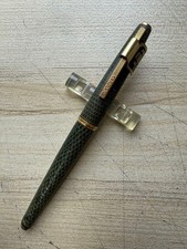 Pilot fountain pen 18K leather wrapped PILOT Showa retro super rare