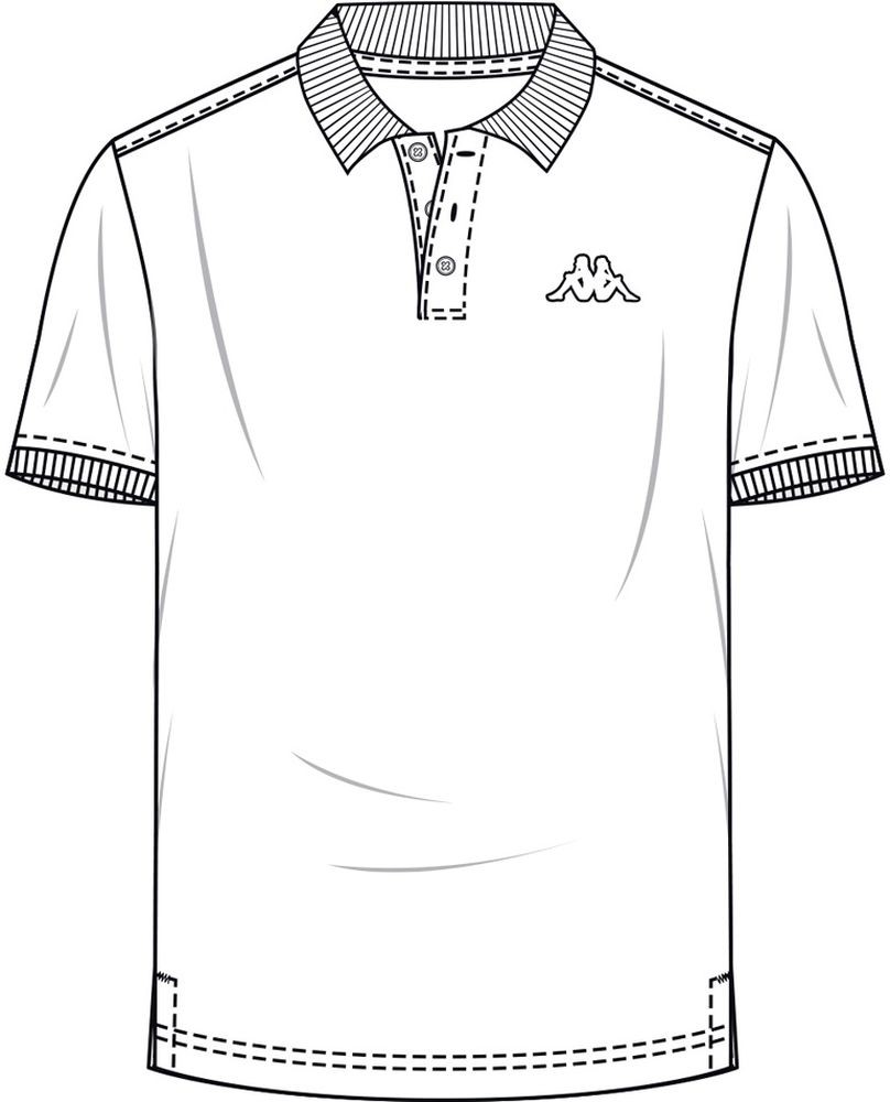 - Kappa Kurzarm Herren - 303173GG 3390₽
