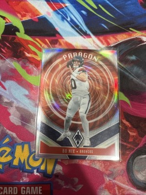 2025 Panini Phoenix BO NIX Paragon Silver Holo Parallel Denver Broncos #14
