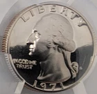 1971-S - PR69 - CAM -Washington Quarter - Uncirculated - Mirror Fields - Clad