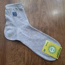 12 pairs Linen Socks 100% Pure Flax Mens Natural  Classic, Sz.29 (43-44) US10-11