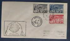 enveloppe 1er Jour Timbres TAAF n°8, 9 et 10 CàD ARCHIPEL KERGUELEN 1957