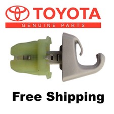 2016-2023 Toyota Tacoma Sun Visor Holder Clip Gray 1pc OEM Genuine 16-23 New