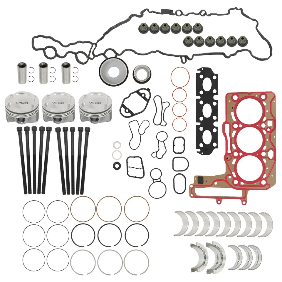 Kit de reconstrucción de revisión de motor apto para BMW 318i Mini Cooper F20 F30 F56 B38 1.5T Foto 3 de 4
