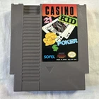 Casino Kid Nintendo NES 1989 Authentic, Tested, Working Nice Cartridge