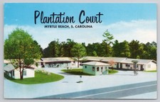 Myrtle Beach, South Carolina Plantation Court Roadside Motel
