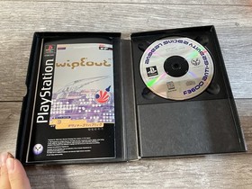 Wipeout Long Box (PlayStation PS1) CIB Complete in Box w Manual + Reg