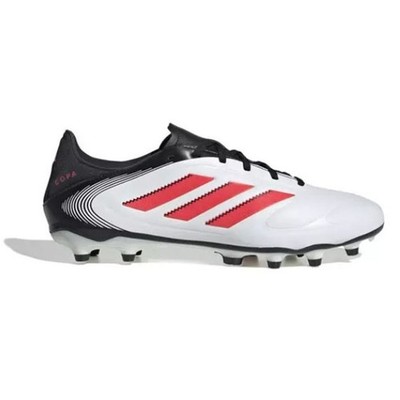 Adidas Men's Copa Pure III League FG/MG Soccer Cleats ID9049 White/Red Size 11.5