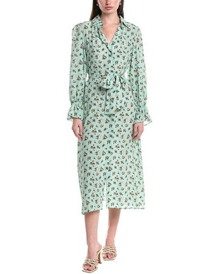 Max Mara Taffy Silk Midi Dress Women's