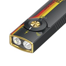 Olight Arkfeld Pro EDC Flashlight 1300LM with Green Beam, UV Light and White LED