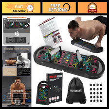 Portable 20-in-1 Push Up Board & Bar - Foldable Fitness Equipment for Home Gym