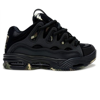 OSIRIS SCHUHE D3 2001 SCHWARZ CAMO SNEAKER