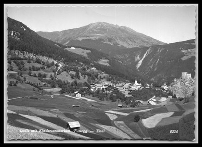 Ansichtskarte Ladis mit Kindersanatorium Neuegg - Tirol Österreich