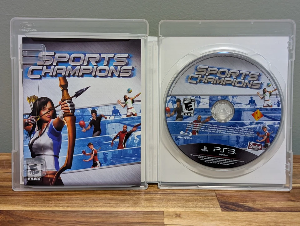 Sports Champions (Sony Playstation 3, PS3) CIB - Tested - Near Mint Disc! - Image 4 of 4