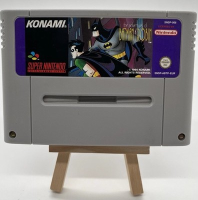The Adventures Of Batman And Robin Nintendo SNES Super Nintendo PAL  Modul Top