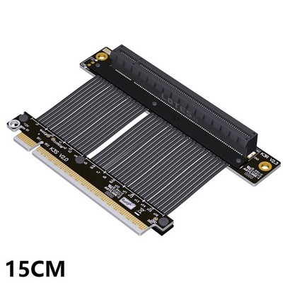 PCIe 5.0 x16 Gen5 able Graphics Card GPU Extension Cable Profile for AMD RX90xx