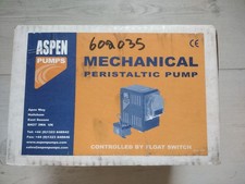Aspen mechanical peristaltic pump - float switch operated - condensate lift pump