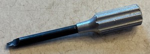 Vtg SMITH & WESSON S&W Sight Adjustment Fluted Aluminum Screwdriver Tool Altered