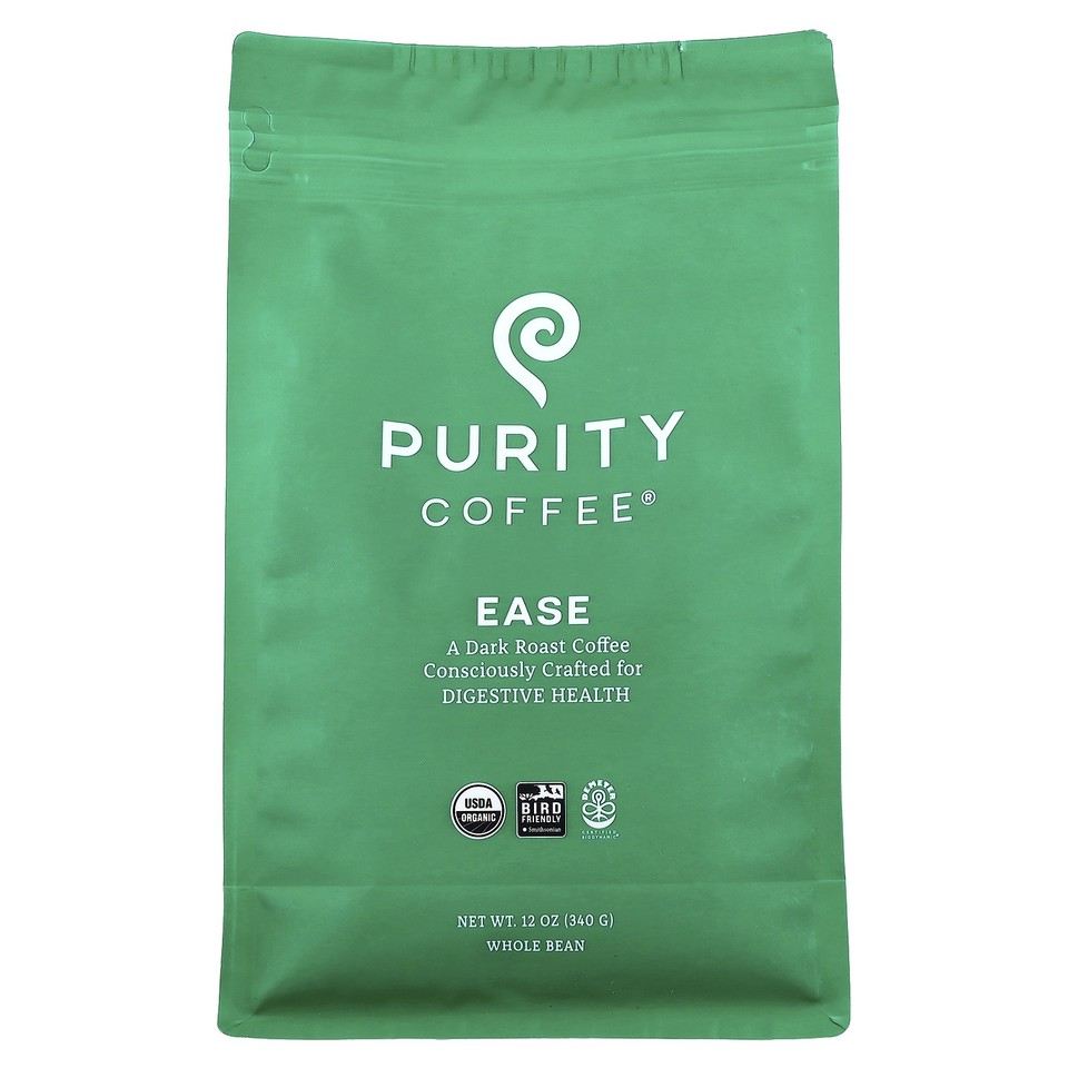 Ease, Whole Bean, Dark Roast, 12 oz (340 g)