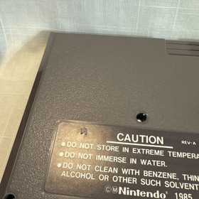 Dr. Chaos Nintendo NES Game Cartridge w Manual Cleaned & TESTED