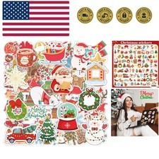 Stocking Stuffers - 100 PCS Christmas Stickers  Kids Christmas Gifts Games C...
