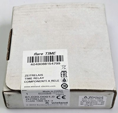 Wieland flare TIME M4-2 81.020.0001.0 Multifunction Time Relay Timer