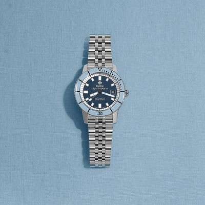 Zodiac Super Sea Wolf Blue Dial/Sky Blue Top Ring |Automatic Watch ZO9287 NEW