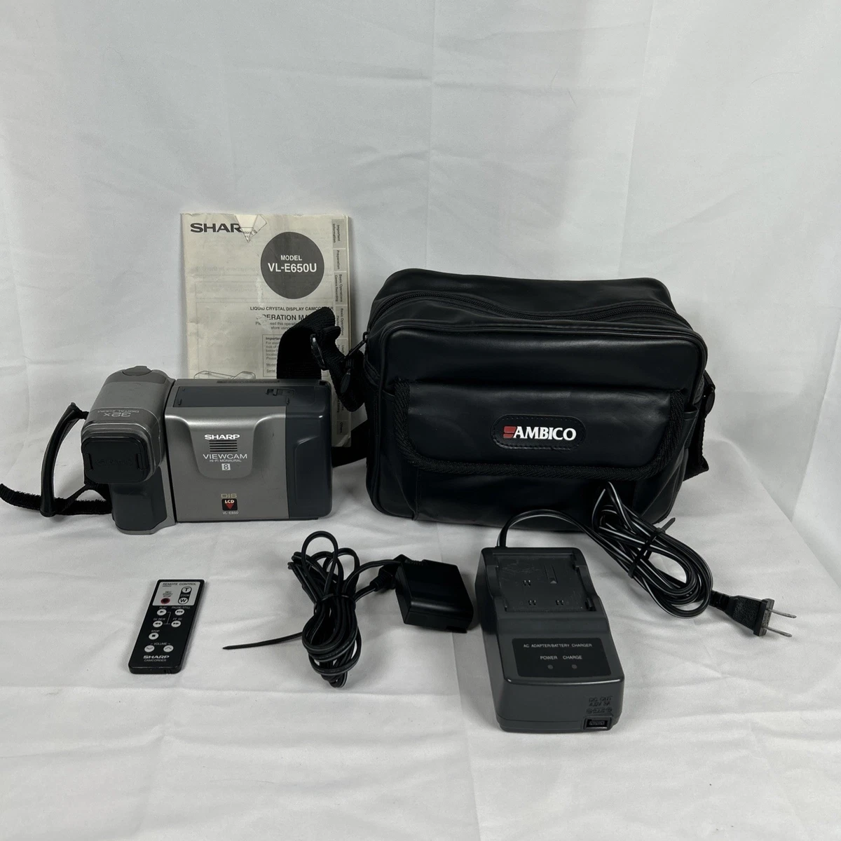Sharp Viewcam Video 8 Camcorders with LCD Screen for sale | eBay