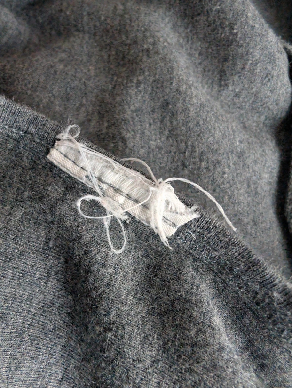COS grey baggy fit crew neck sweater. Womens Medium. DN1934 image 8