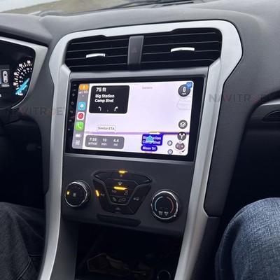 Apple Carplay Android 15 For Ford Fusion Mondeo 2013-2020 Car Stereo Radio GPS