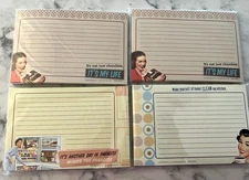 Ephemera Retro Recipe Cards 4x6 30 Count 4 Packs 2010 1950s Housewife Snarky