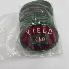 Vintage Hunt Seed Co. Inc. Yield King Patch Lot Of 25 NOS New Old Stock - Rare