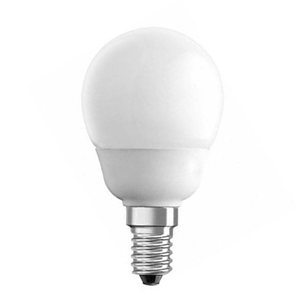 Merkur Energiesparlampe G55 Mini-Globe 8W E14 Opal Kugel 370Lm Warmweiß 2700K-image