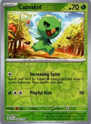 Capsakid 028/198 Reverse Holo Common Scarlet & Violet Base Set