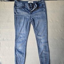 Bullhead Denim Co Low Rise Skinniest Jeans women's 26 Medium Wash Blue Stretch