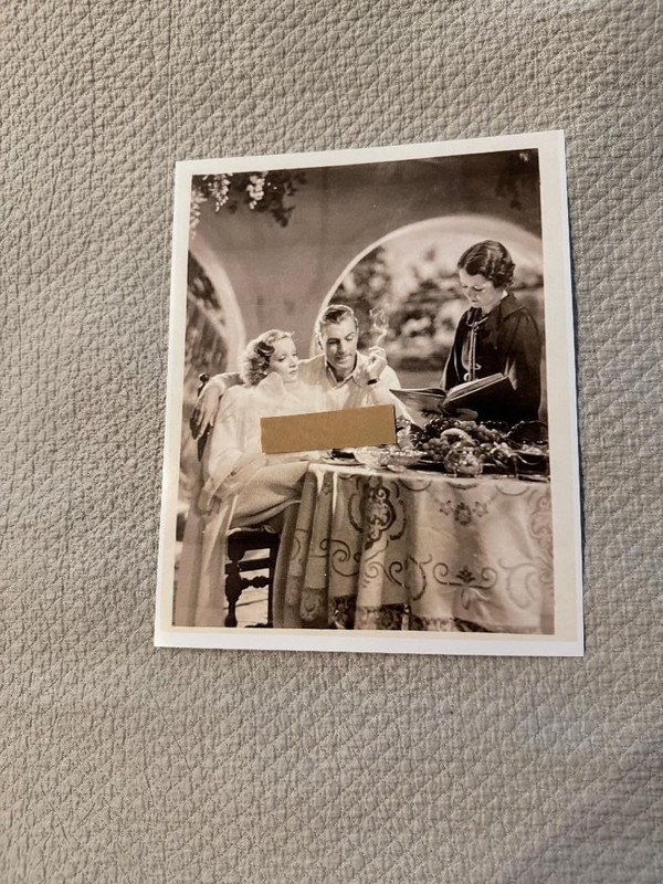 MARLENE DIETRICH,   GARY COOPER,  MOVIE STILL PHOTO,    FILM  DISHONORED