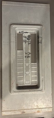 FPE FEDERAL PACIFIC STAB-LOK DEAD FRONT COVER & DOOR RH120-40 120/240v 20 Space
