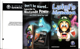 Nintendo Luigi's Mansion GameCube Complete With Case & Manual - Tested Working !