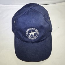 The Hampton Classic Horse Show Headshot Vintage Hat Navy One Size Strapback