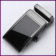 35mm Men Ratchet Belt Buckles Automatic Click Buckle Adjustable Top Quality Chic