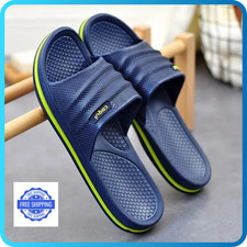 Men's EVA SLIPPERS Soft Non-Slip Indoor House Bathroom Shoes Summer Lightweight