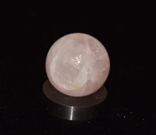 🌸Rose Quartz Simi Translucent Mineral Marble Large Toe Brake🦶 Size .953"