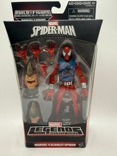 Marvel Legends Scarlet Spider Spider-Man 6in Action Figure BAF Rhino New