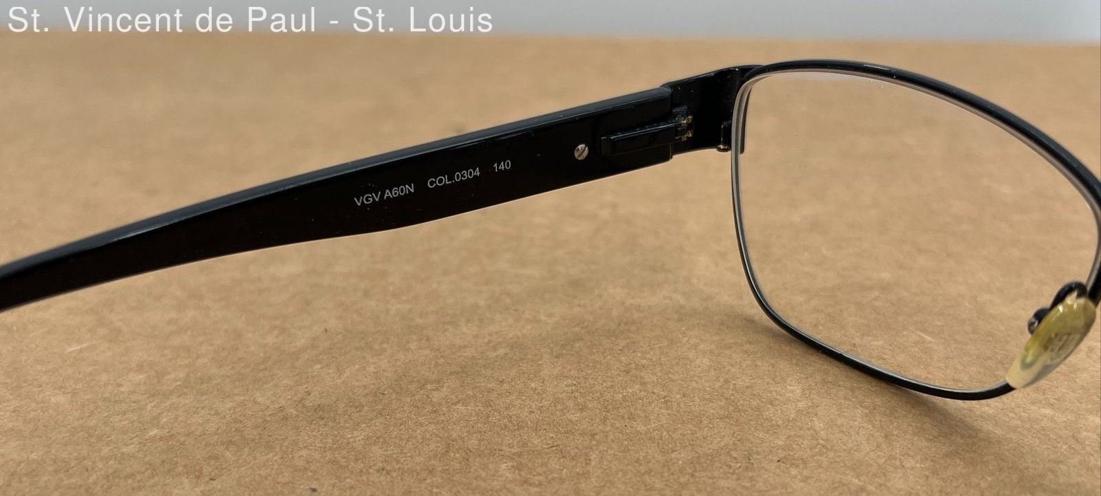 Givenchy Brown Solid Plastic Eyeglass Frames VGV … - image 5