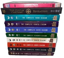 South Park DVD Seasons 3-4 6-11 Box Set Lot South Park Movie Lot Of 10