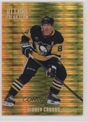 2025 Upper Deck Allure Color Flow Orange Yellow Spectrum /299 Sidney Crosby 1vs9